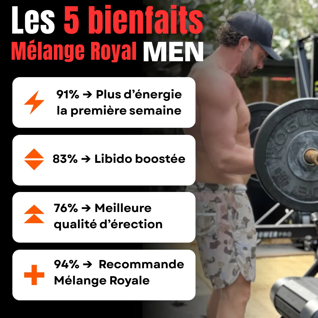 Melange Royal - Naturel Pour Homme - Qualité Premium