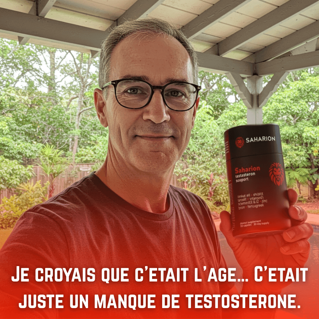 SAHARION ALPHA™ — pour la testostérone et la transformation physique