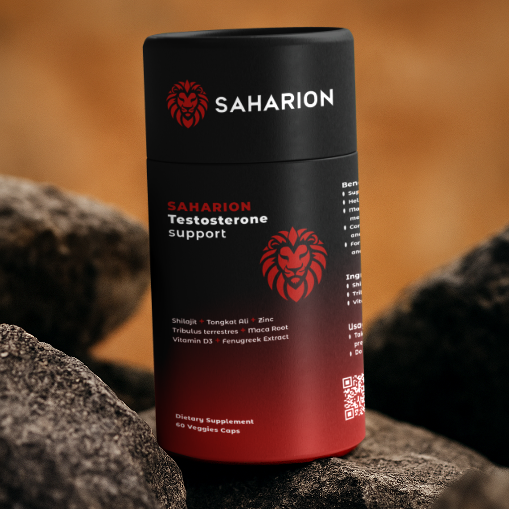 SAHARION ALPHA™ — pour la testostérone et la transformation physique